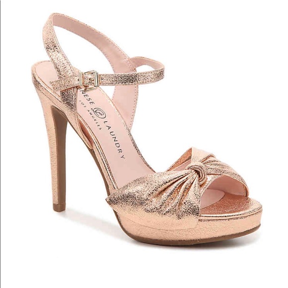 rose gold heels sale
